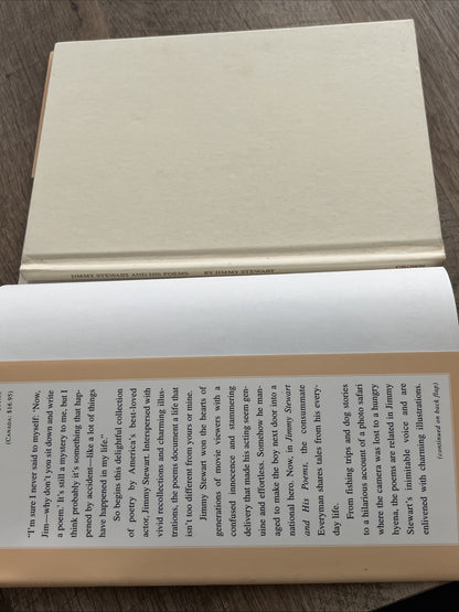 Jimmy Stewart and His Poems 1st Edition Book 1989