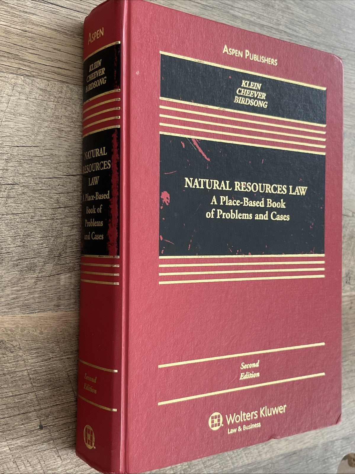 NATURAL RESOURCES LAW: A PLACE-BASED BOOK OF PROBLEMS & Cases Christine A. Klein
