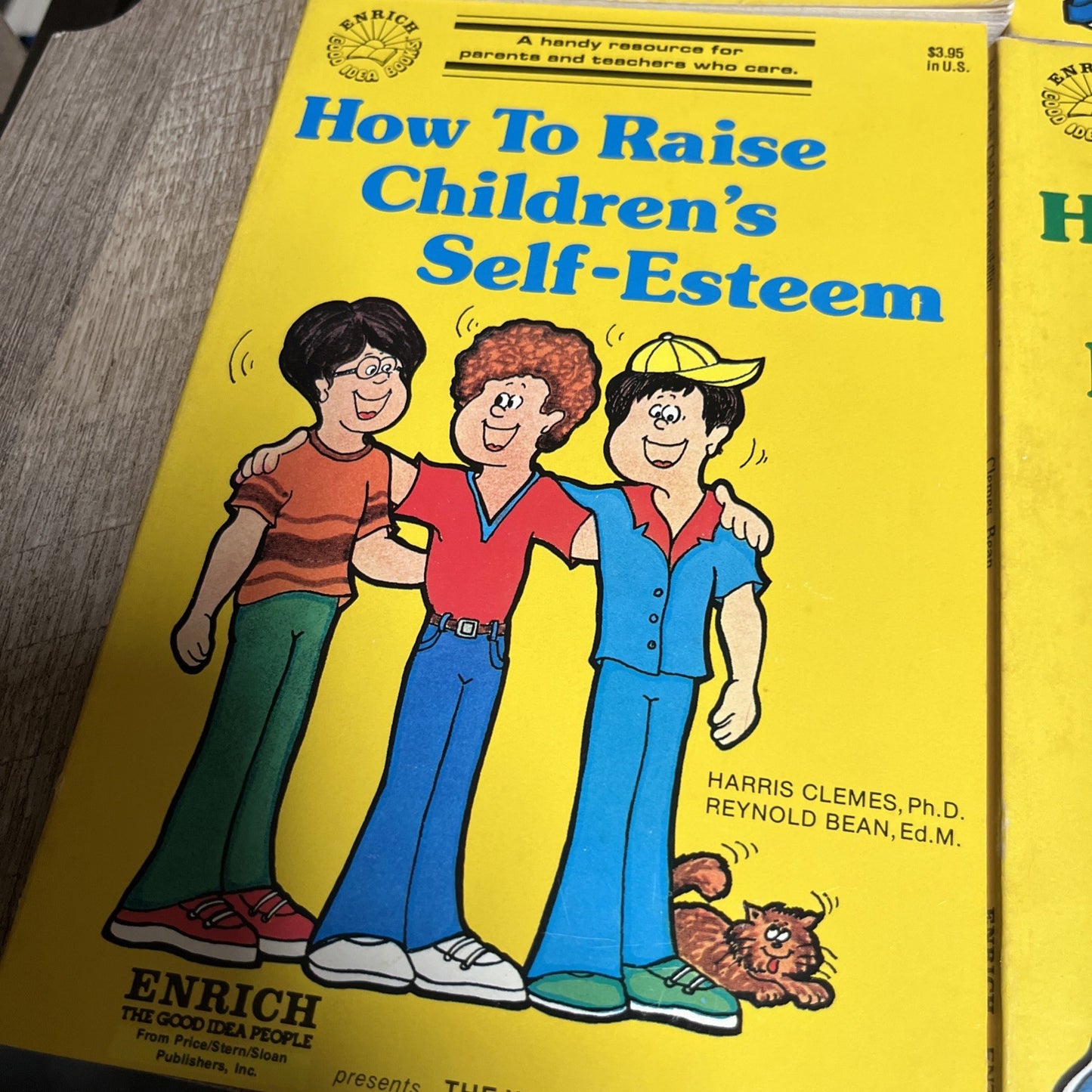 Vintage Parenting Kids Book Lot 4 Discipline Responsibility Teen Self-Esteem 80s
