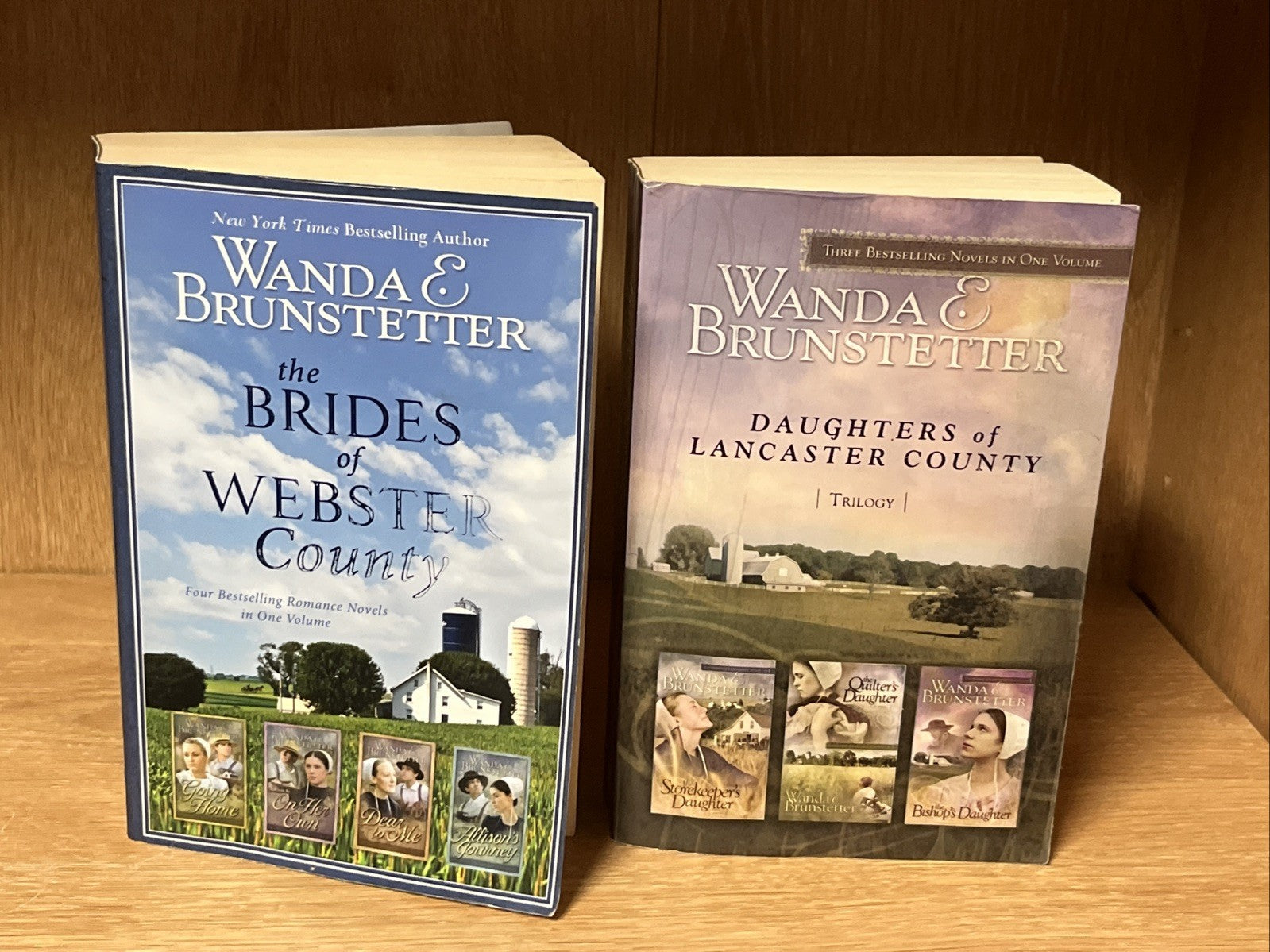 Brides of Webster County & Daughters Of Lancaster County Wanda Brunstetter Lot 2