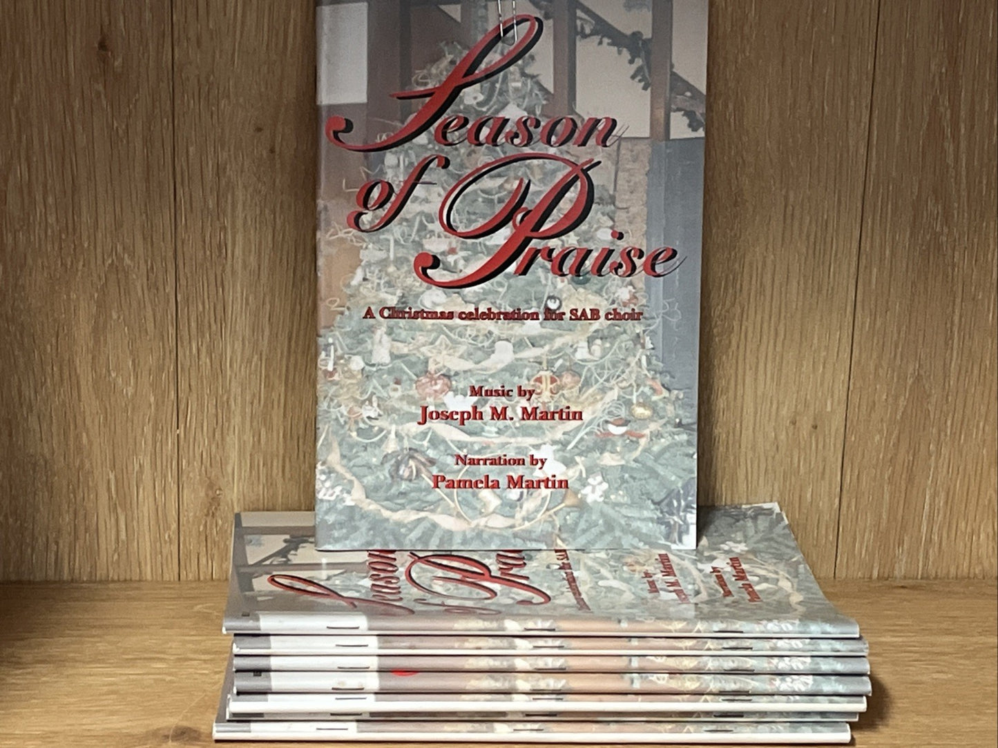 Lot Of 8 Season of Praise A Christmas Celebration for SATB Choir