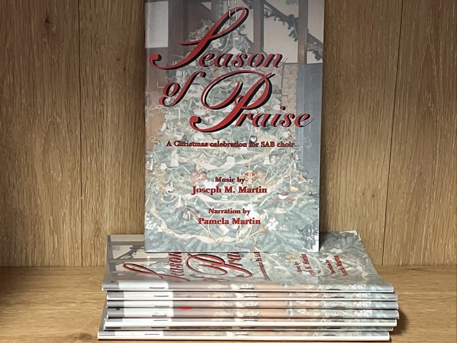 Lot Of 8 Season of Praise A Christmas Celebration for SATB Choir