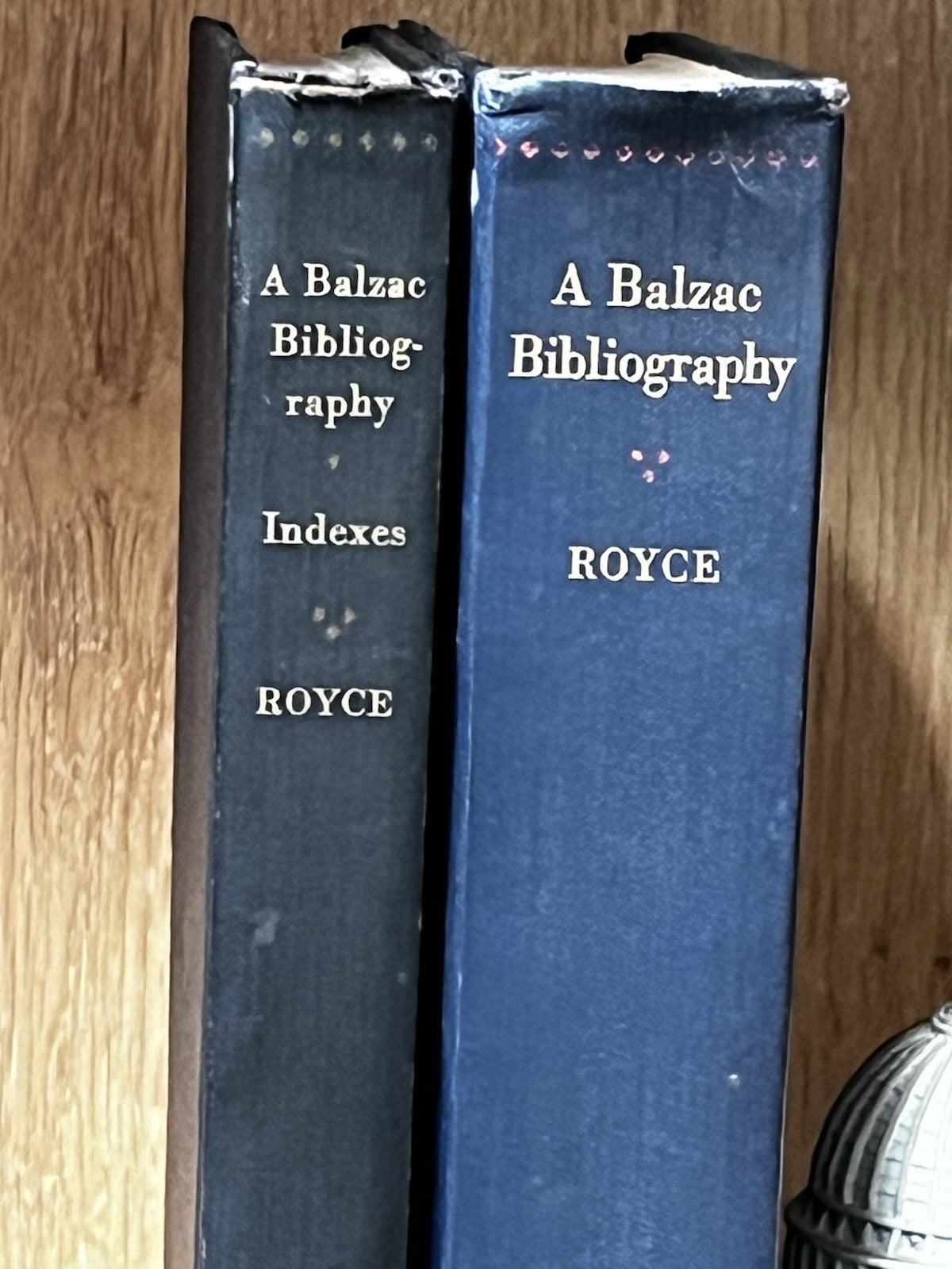 A Balzac Bibliography And Indexes William Royce First Edition 1929 Author Note