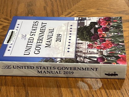 The United States Government Manual 2019 (Paperback or Softback)