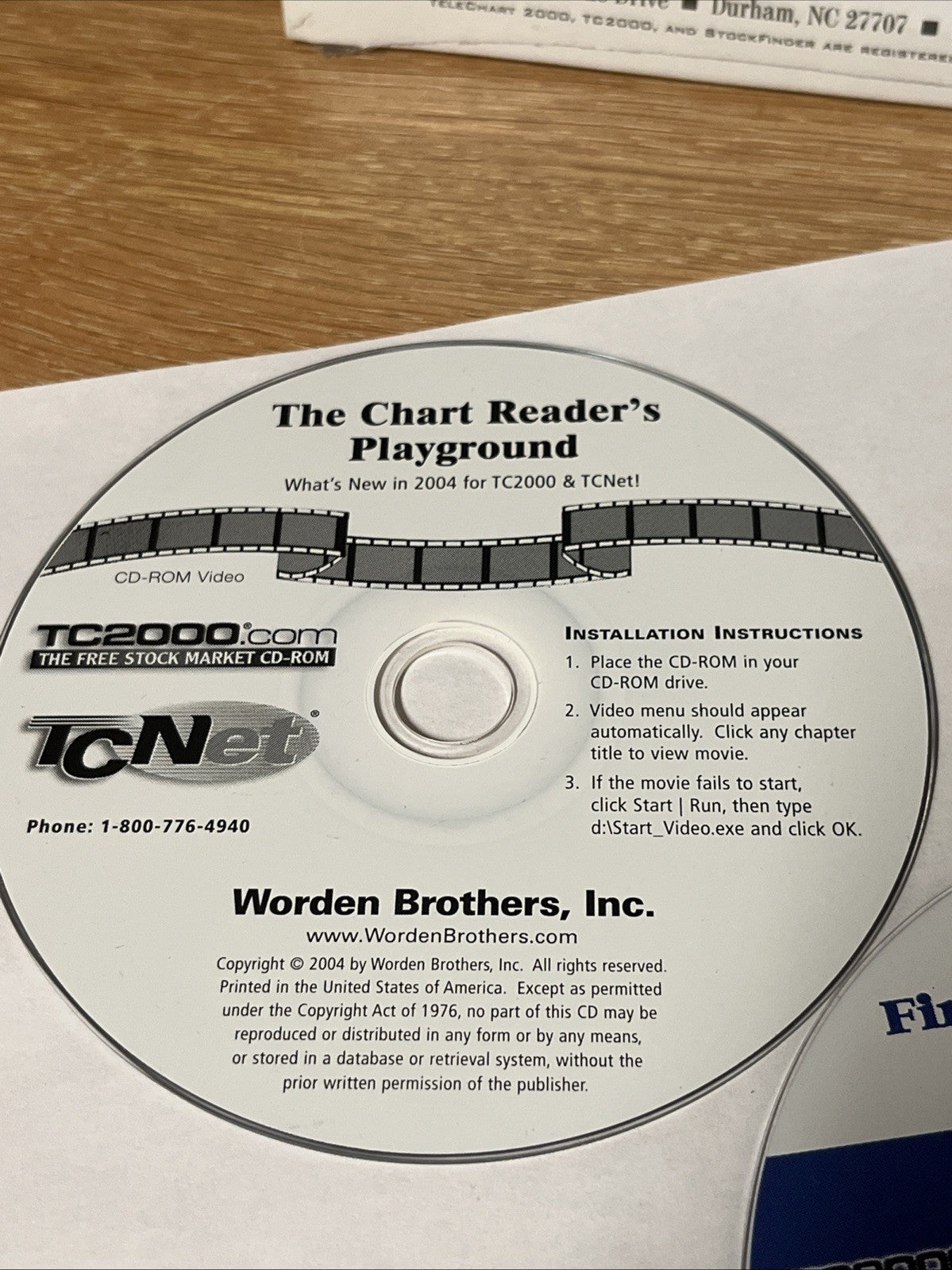 TC2000 Simple Tool For Finding, Organizing & Charting Winning Stocks On PC CD-rm