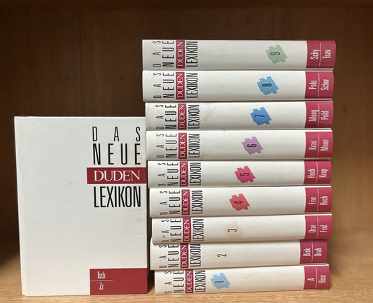 Das Neue Duden-Lexikon in 10 Bänden(German Edition)