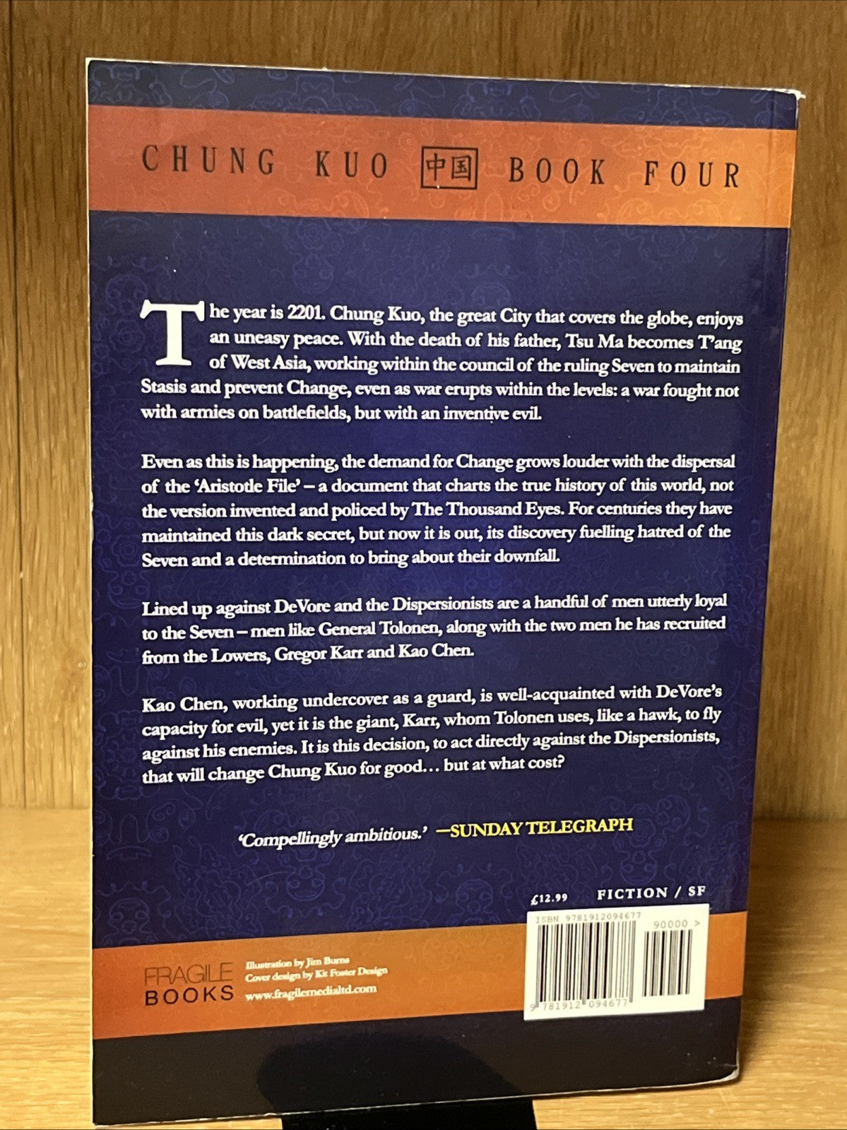 Ice and Fire: Chung Kuo Book 4 By David Wingrove