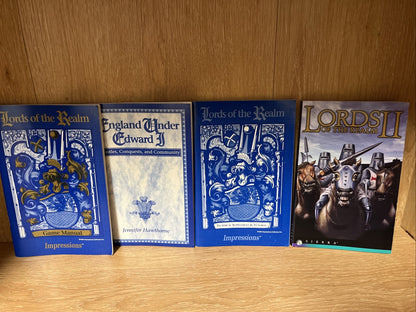Lords of the RealmLot 4 Game Manual, Technical supplement & Tutorial & More