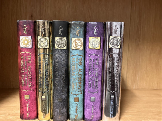 Michael Scott the Secrets of the Immortal Nicholas Flamel Book 1-6 set 1st Ed
