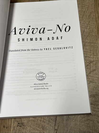 Aviva-No Shimon Adaf ( Translated From Hebrew To English) By Yael Segalovitz
