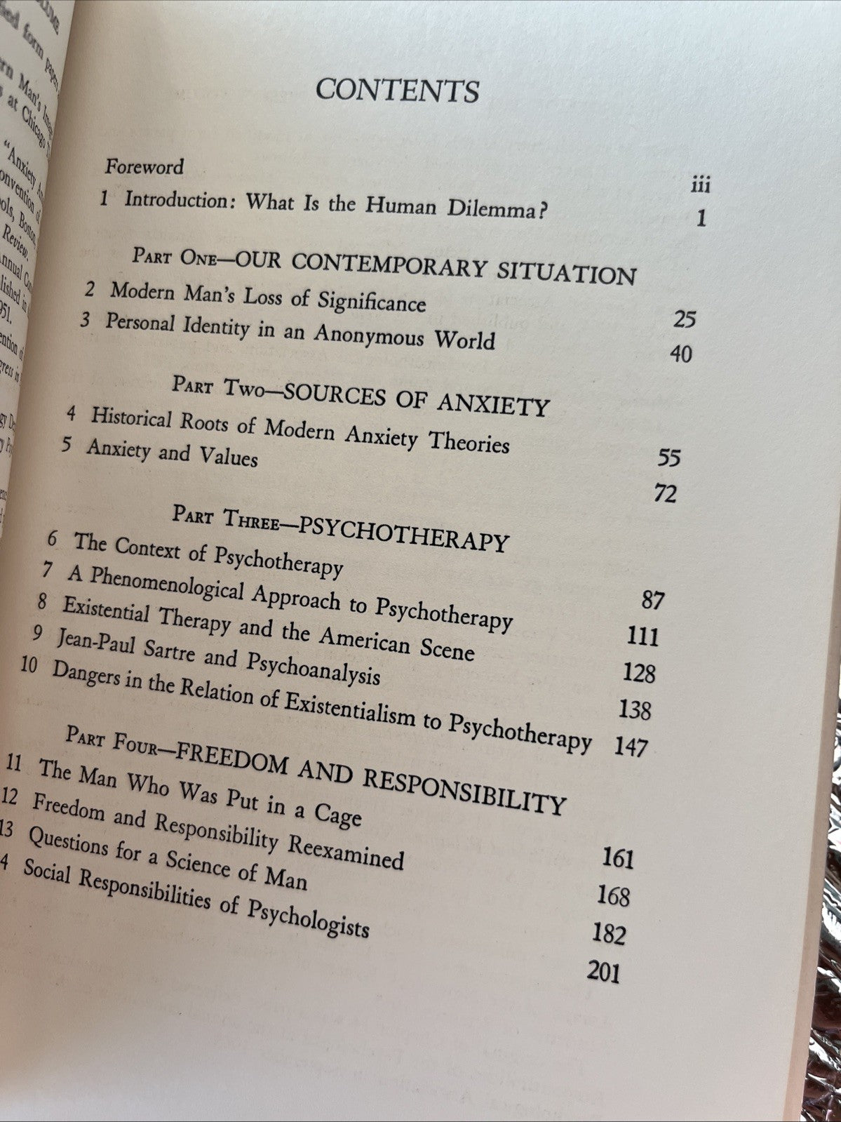 PSYCHOLOGY AND THE HUMAN DILEMMA By Rollo May - Hardcover *Excellent Condition*