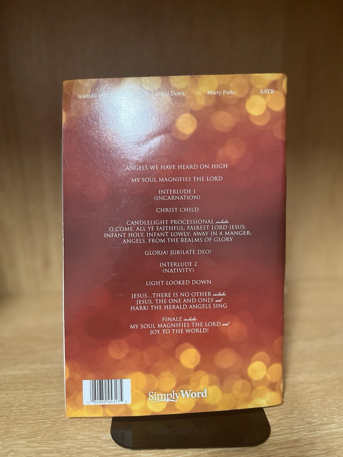 Light Looked Down By Parks Marty Howe James On Paperback & Audio CD Album