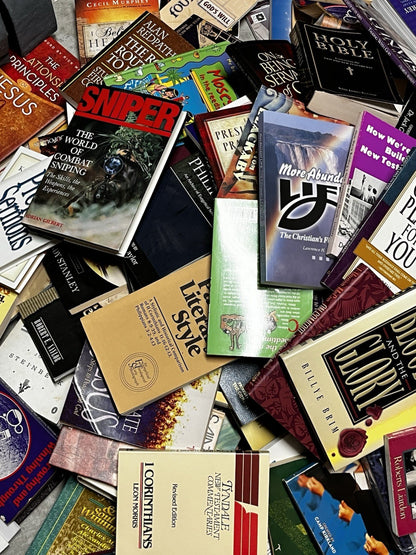 Lot of 20 Christian Prayer Bible Jesus Christ Stories Religion Book RANDOM*MIX 