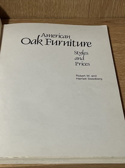 Kitchen Antiques Harper Colophon Books and American Oak Furniture Style & Prices