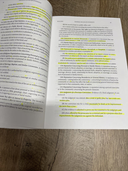 Federal Rules of Evidence Handbook ((2024 -25 Edition) Carolina Academic Press)