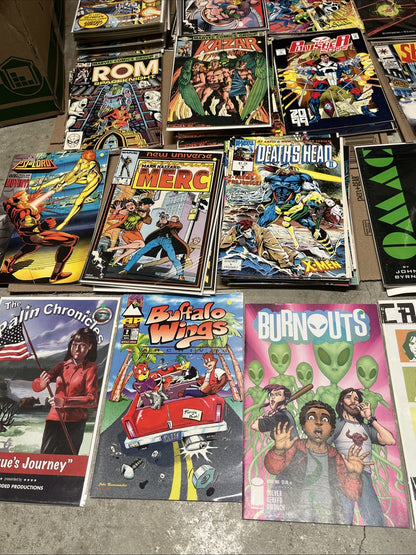 Comic Lot of 50, mix indie, DC and Marvel Comic Books