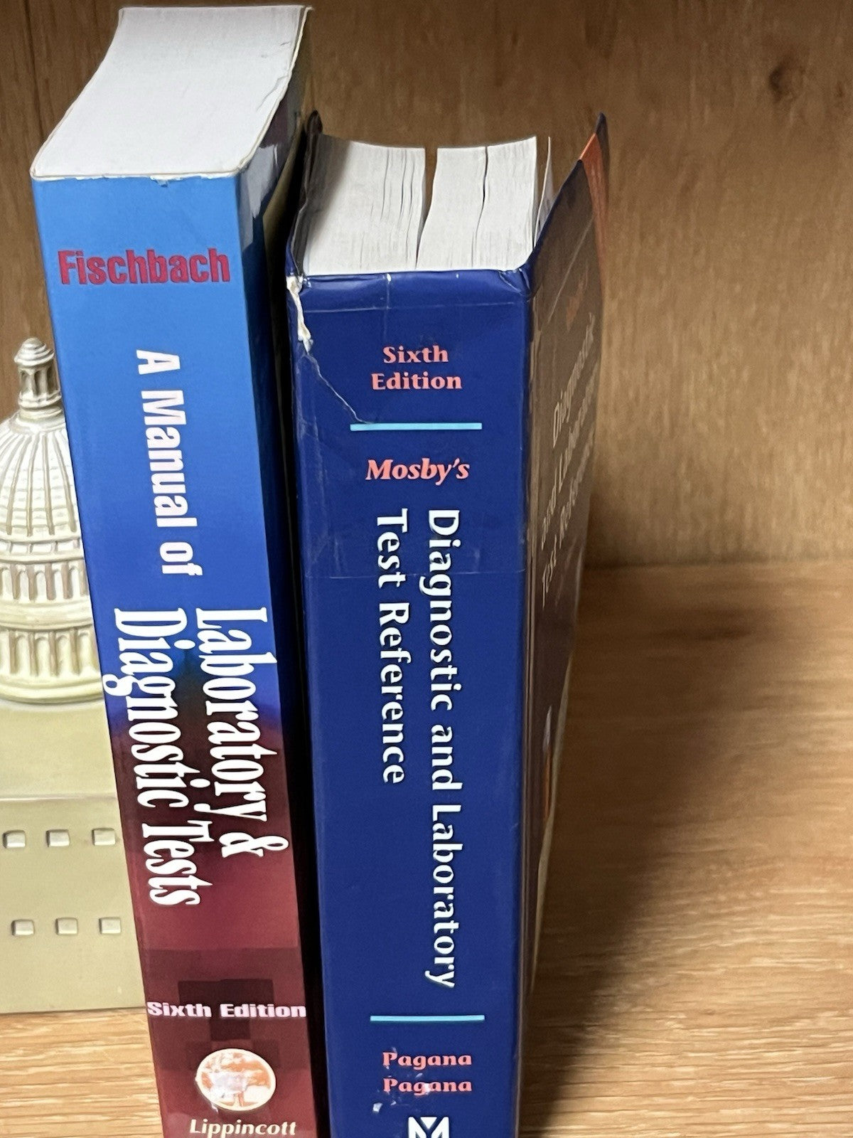 Lot of 2 A Manual of Laboratory and Diagnostic Tests 6th Ed Fischbach, Mosby’s