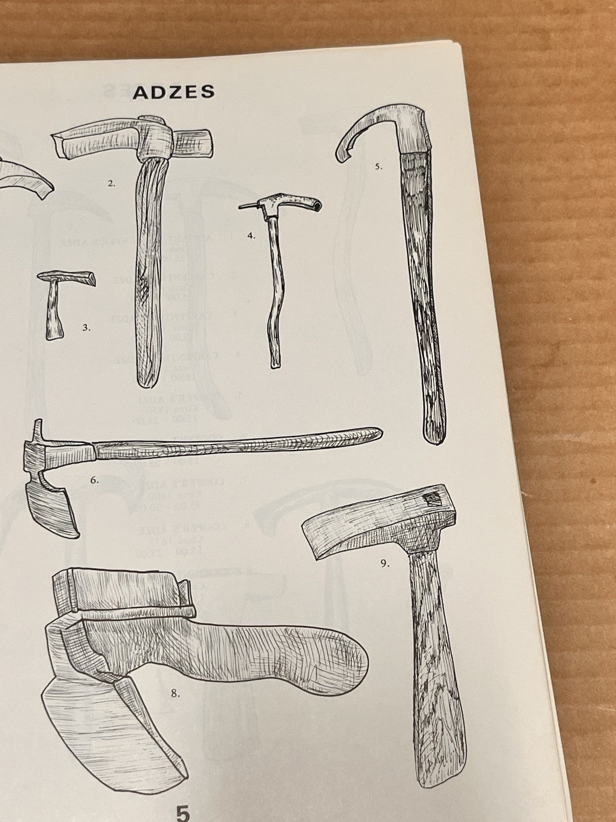 Vintage 1975 ANTIQUE TOOLS: AN ILLUSTRATED VALUE GUIDE By Conover Hill VG+