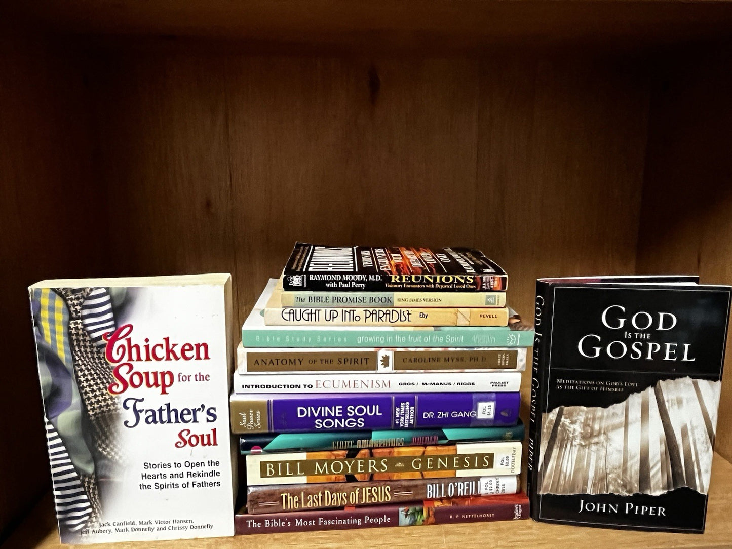 Christian Used Book Lot 13lbs Random Mixed Religion Book