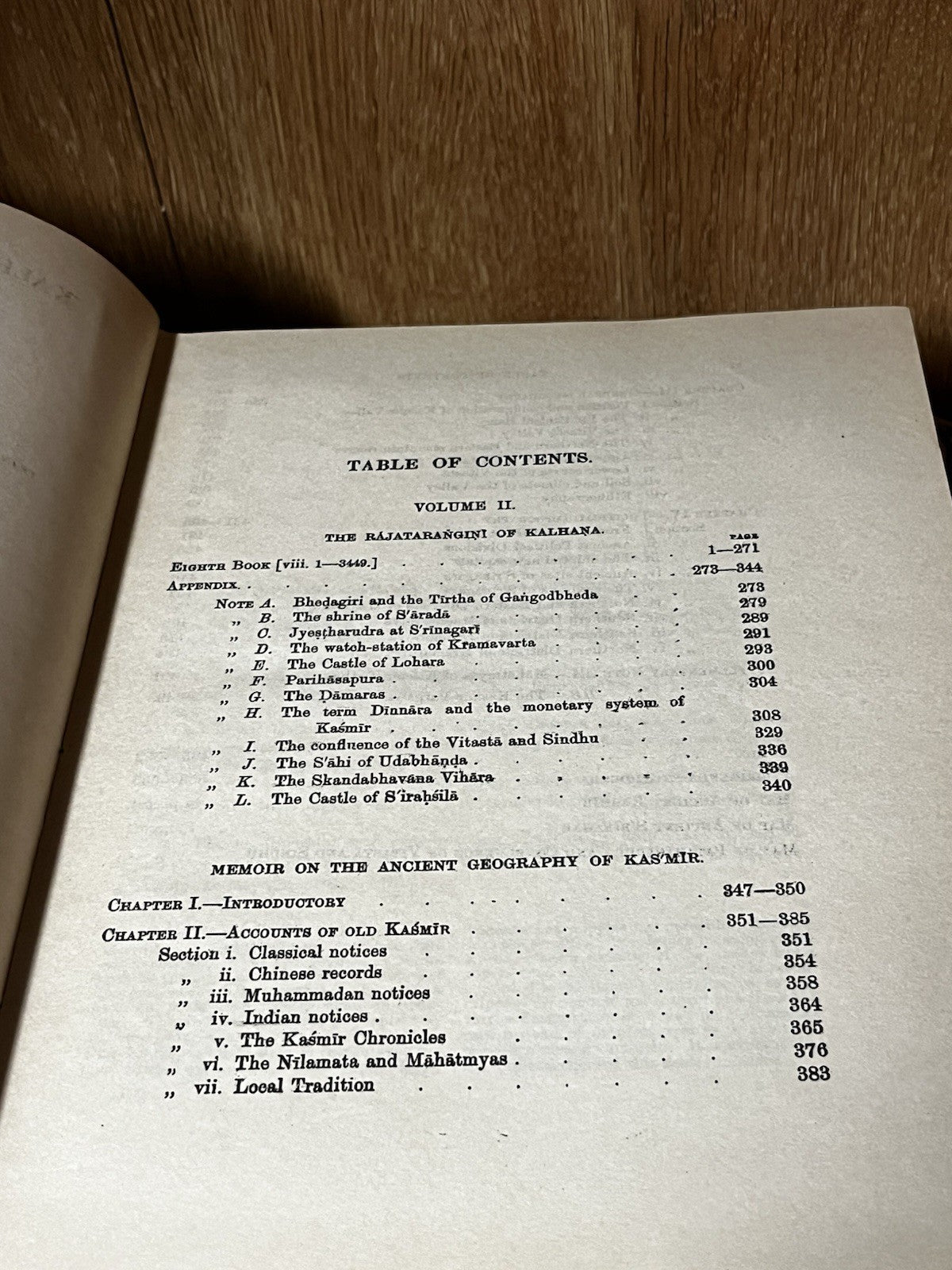 KALHANAS RAJATARANGINIA CHRONICLE OF THE KINGS OF KAŠMIR Volumes 1-3 Sets