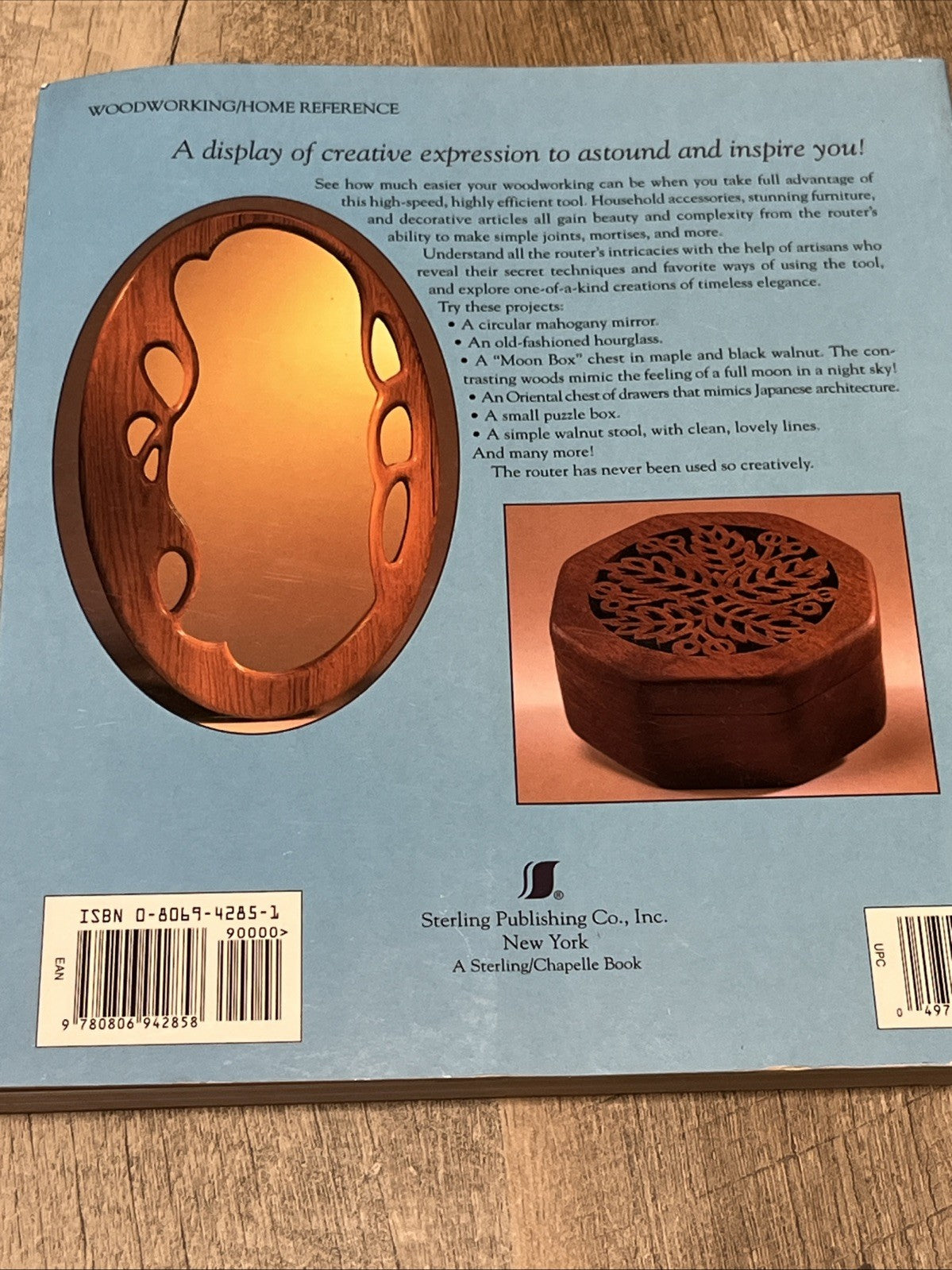Wood Carving Book Lot 2 - The Art Of The Router & The Ultimate Bank Saw Box Book