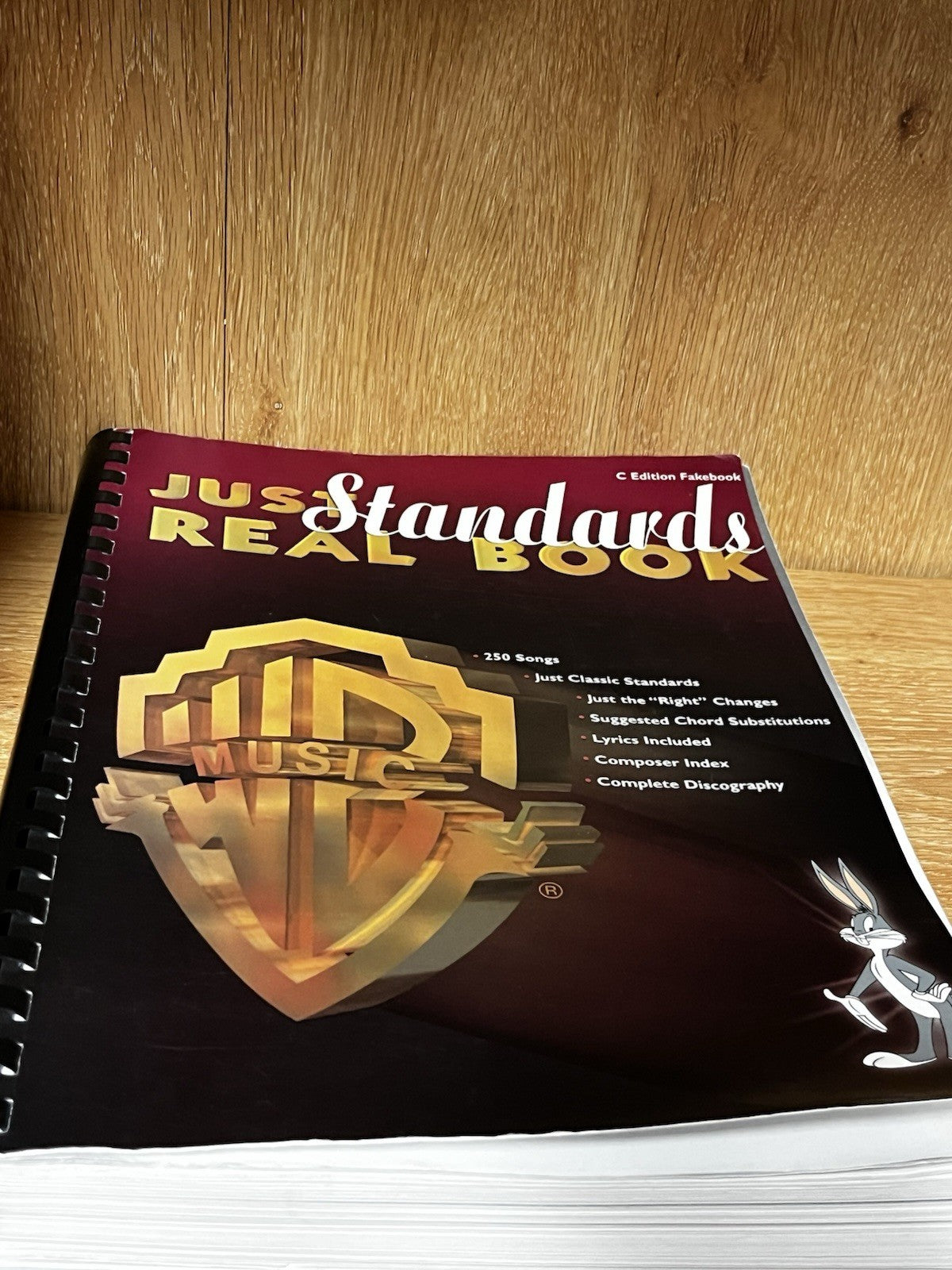 Just Standards Real Book: C Edition Fakebook (USED )