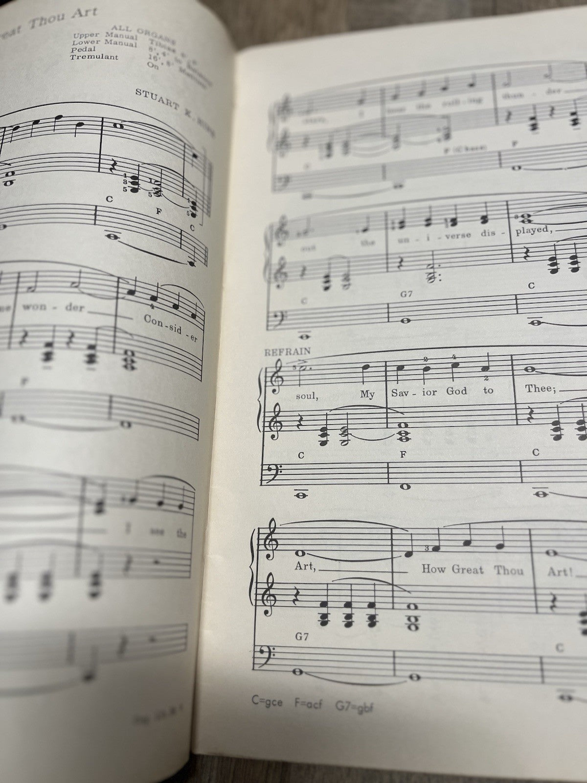 Dave Coleman Organist's Library Bk 8 Devotional '66 Simplified Organ Songbook B4