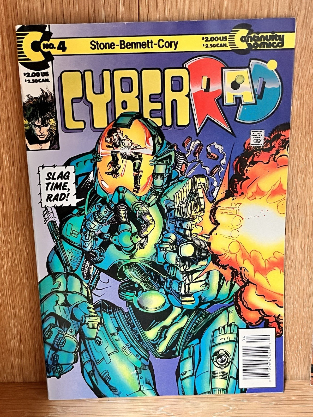 Cyberrad #1 #2 and #4 (Continuity January 1991)