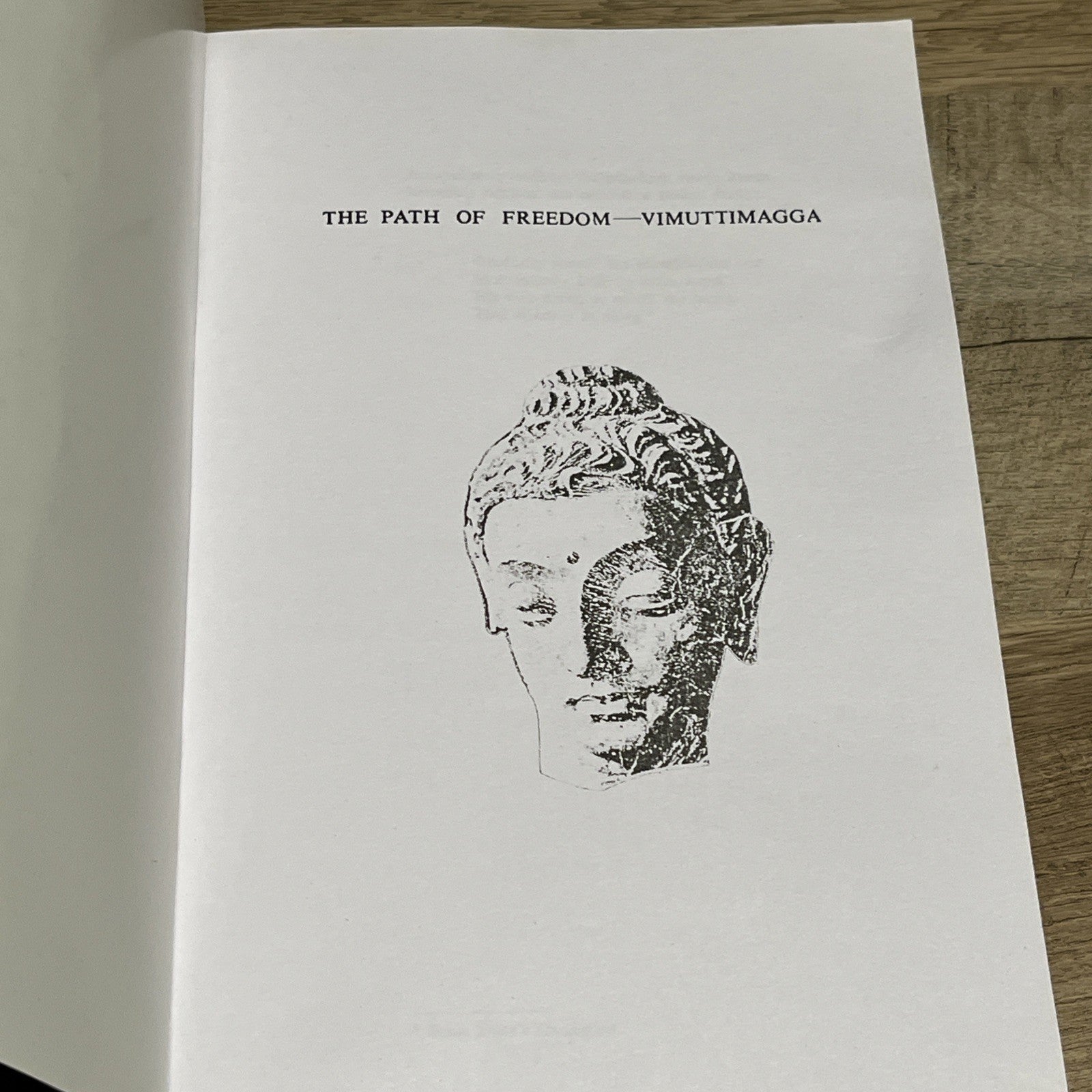 THE PATH OF FREEDOM: VIMUTTIMAGGA By Soma Thera & N.r.m. Ehara **Excellent**