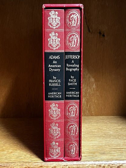 Adams An American Dynasty Jefferson A Revealing Biography HC 2 Book Box Set 1976