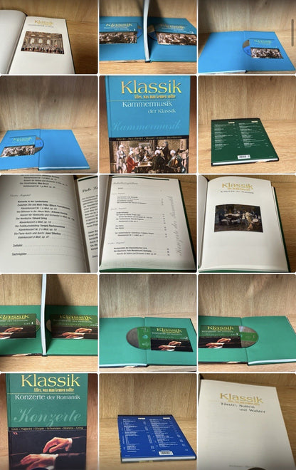 Klassik - Alles, was man kennen sollte. Volume 17 Book Set Und 34 CDs Set
