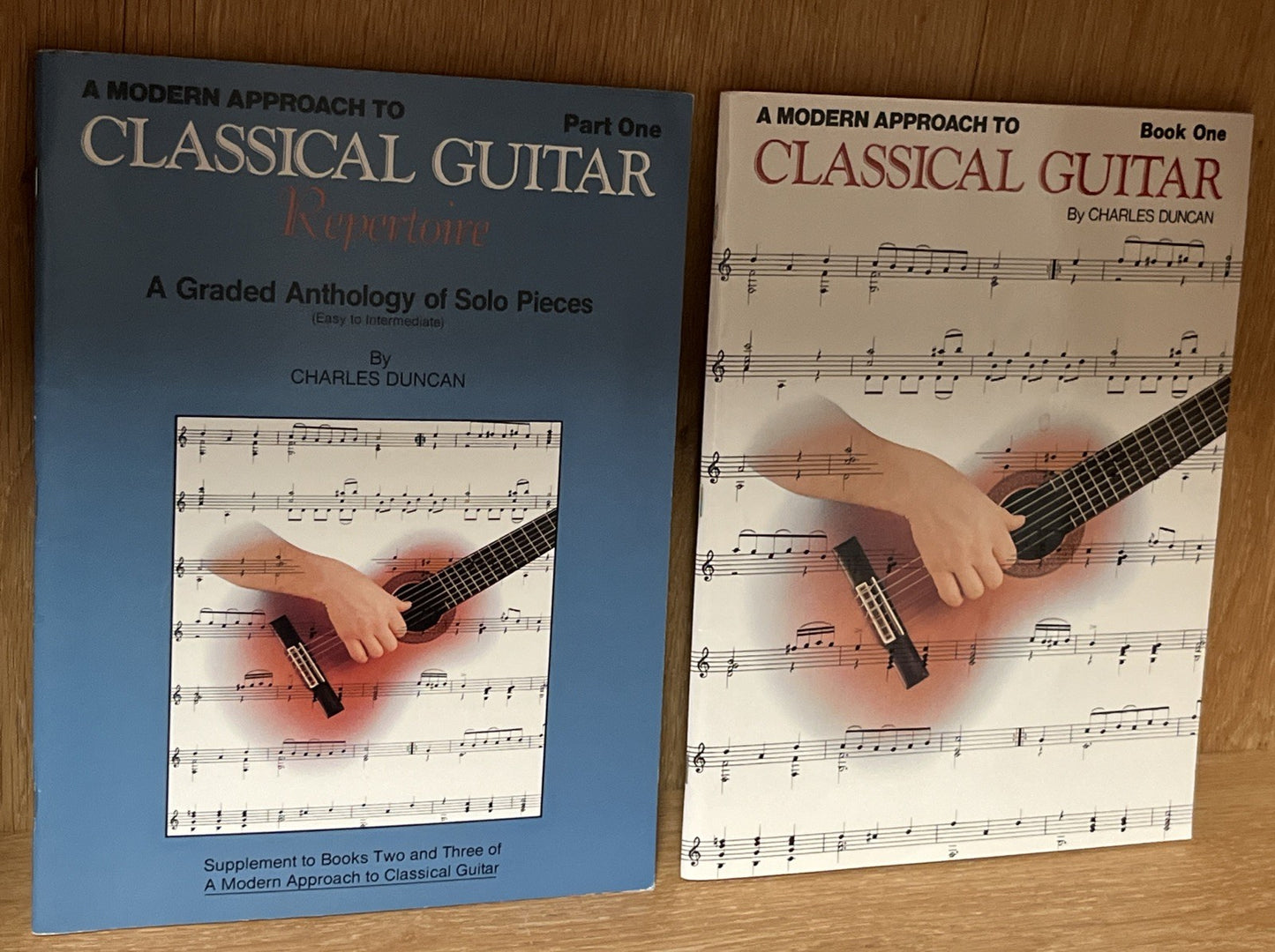 A Modern Approach to Classical Guitar Book 1  Repertoire Lot of 2 (Book Only)