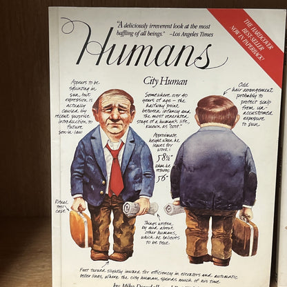Mike Dowdall, Pat Welch, Dennis Welch HUMANS 1st Print Book Lot ( 1985-1986 )