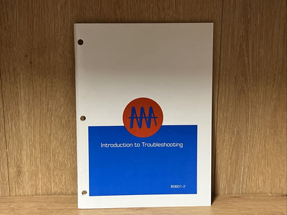 Introduction to Troubleshooting B0601-2