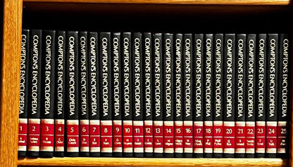 Compton's Encyclopedia 1986 Volumes 26 Complete Set