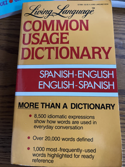 Spanish Books for Adults Lot of 12
