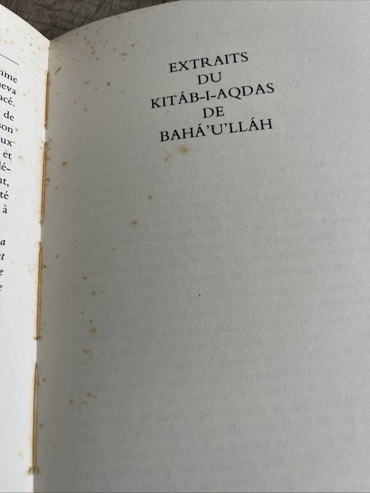 Synopsis et Codification des Lois et Ordonnances du Kitáb-i-Aqdas ( French Ed,81