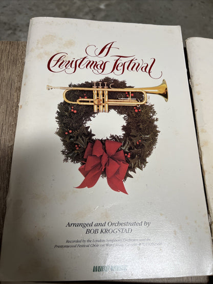 A Christmas Festival By Bob Krogstad LOT OF 14