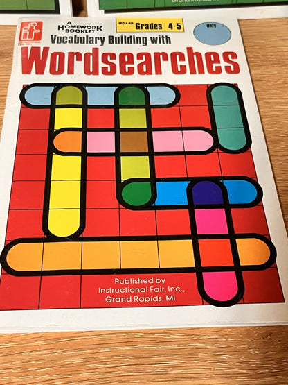 Vocabulary Building with Wird Puzzles, Wordsearch & Super Hidden Picture Mazes