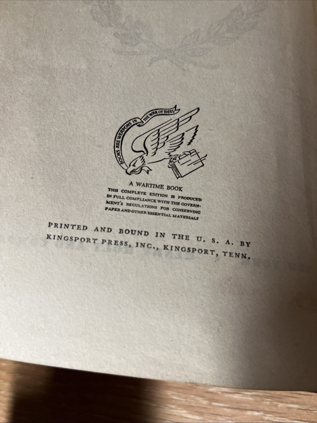 Brave Men First Edition 1st Printing ERNIE PYLE 1944 Wartime HC No DJ Holt Book