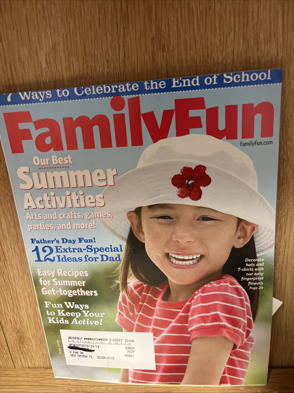 Family Fun Magazine 9 Lot 2008 and 2009 Assorted Issues