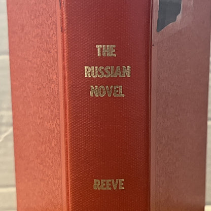 Russia Book: The Russian Novel First Edition by F.D. Reeve 1966