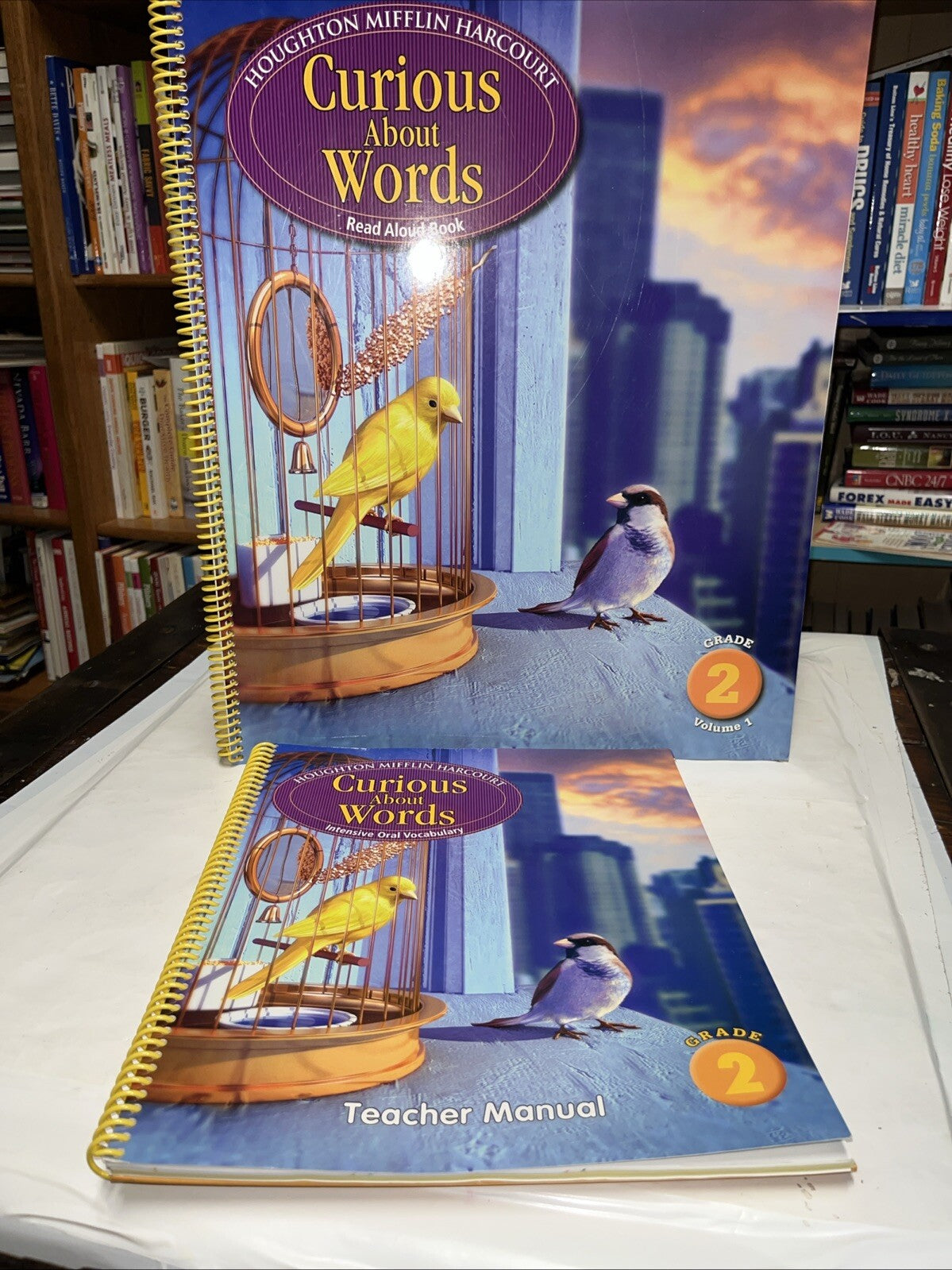 Houghton Mifflin Harcourt Curious about Words Read aloud Book & Teacher Manual