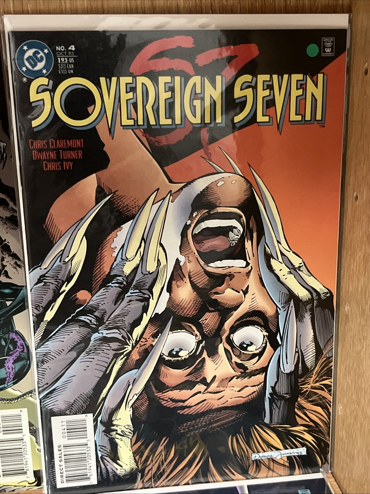 Sovereign Seven S7 DC Comic Books #1 #2 #3 #4 #5  #6 #7 #8 Clement Turner Lot 8