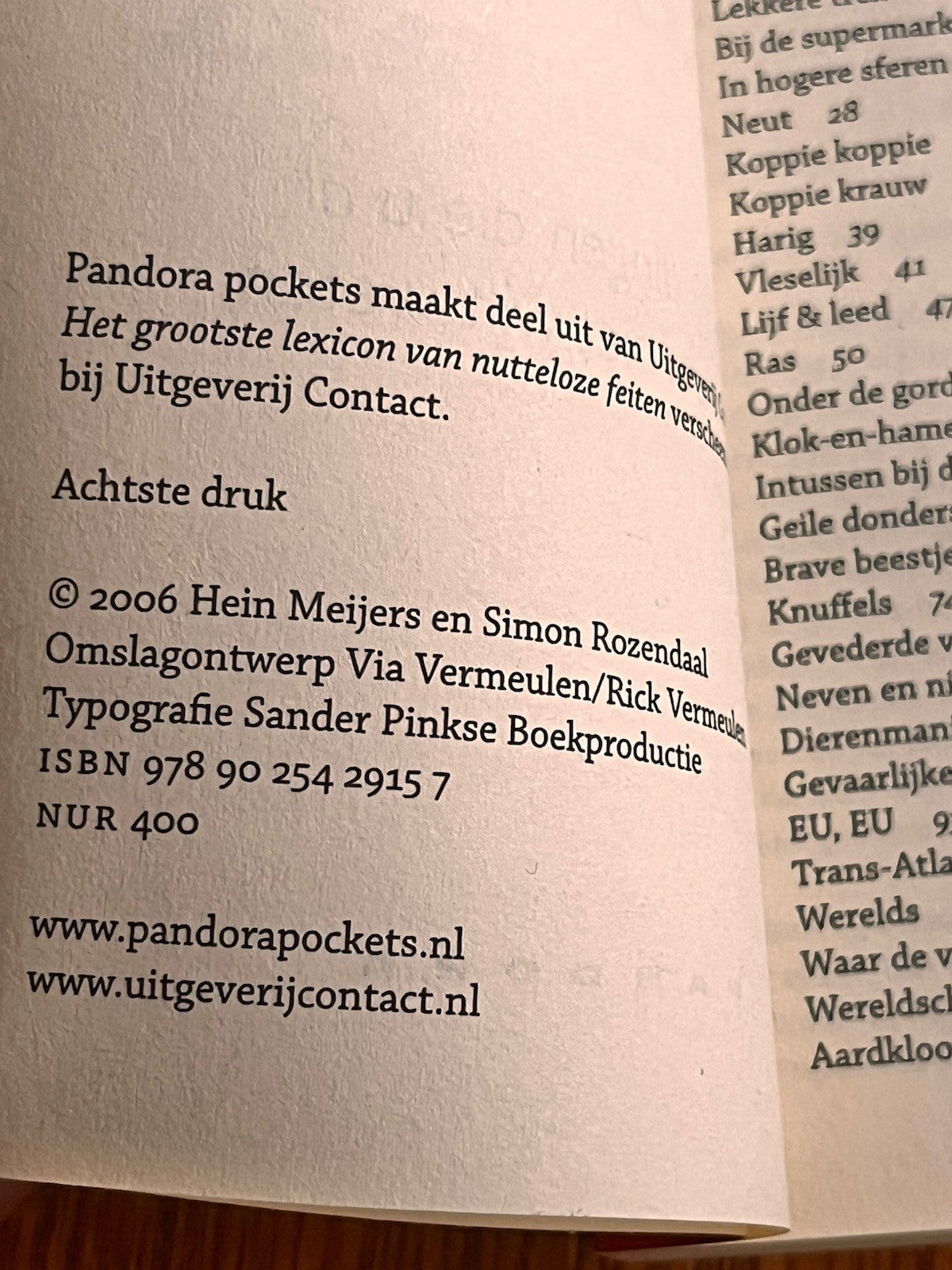 Het grootste Lexicon van nutteloze feiten Hein Meijers & Simon Rozendaal