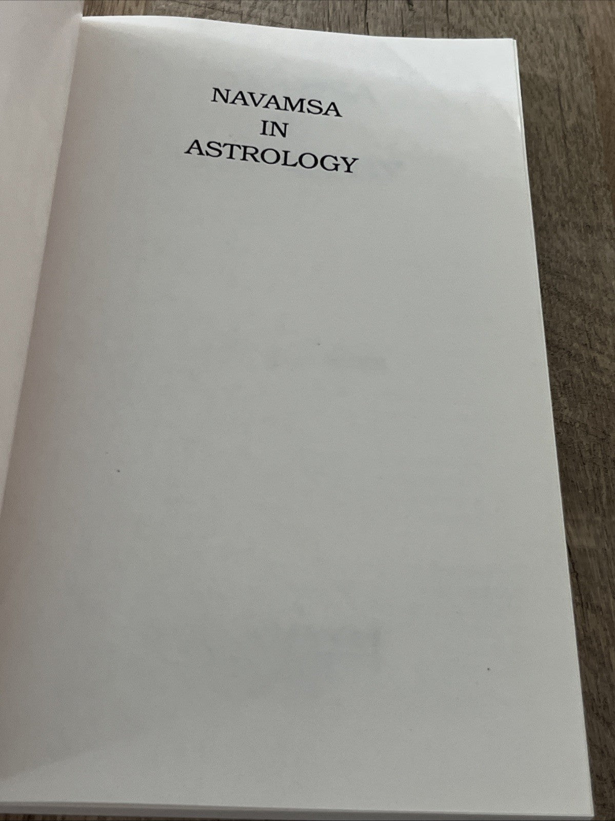 Navamsa In Astrology 1st Edition By Chandulal S Patel Astrology Books 1997