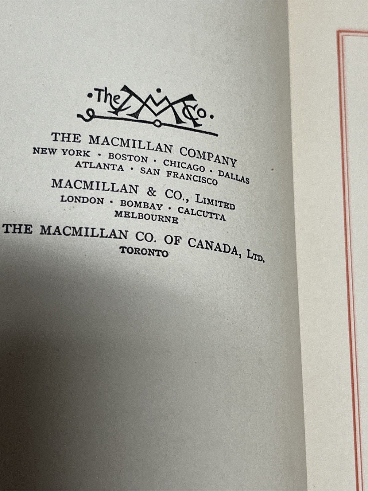 The Pentecost of Calamity By Owen Wister 1916, Non-Fiction WWI