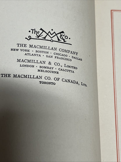 The Pentecost of Calamity By Owen Wister 1916, Non-Fiction WWI