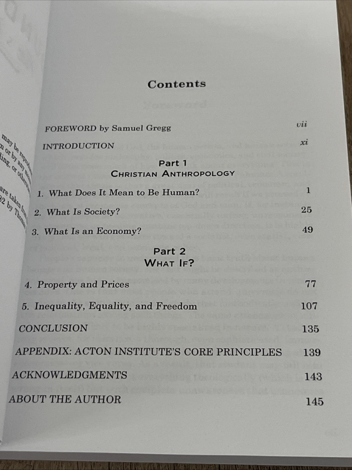 Foundations of a Free & Virtuous Society by Dylan Pahman **Excellent **