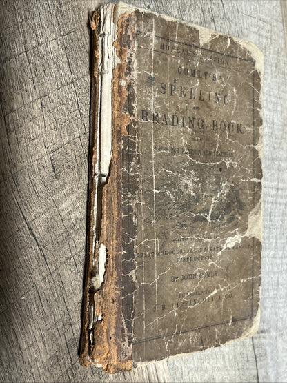 Comly’s Spelling & Reading Book with Notes For Parents &Teachers John Comly 1866